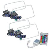 Oracle Ford F250 08-10 Halo Kit - ColorSHIFT w/ Simple Controller thumbnail 2
