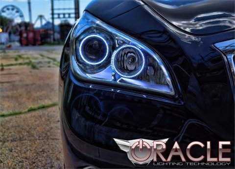 Oracle Infiniti M37 10-13 Halo Kit - ColorSHIFT w/ Simple Controller thumbnail 8