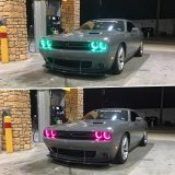 Oracle Dodge Challenger 15-21 Halo Kit - ColorSHIFT w/ Simple Controller thumbnail 5
