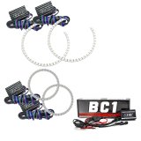 Oracle Mercedes Benz C-Class 08-11 Halo Kit - ColorSHIFT w/ BC1 Controller thumbnail 1