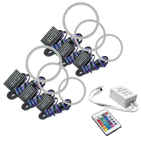 Oracle Infiniti M35 06-08 Halo Kit - ColorSHIFT w/ Simple Controller thumbnail 1