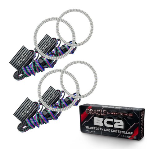 Oracle Maserati GranTurismo 07-14 Halo Kit - ColorSHIFT w/ BC1 Controller thumbnail 3