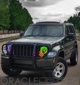 Oracle Jeep Liberty 08-13 Halo Kit - ColorSHIFT thumbnail 9