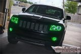 Oracle Jeep Grand Cherokee 11-13 Halo Kit - ColorSHIFT w/ 2.0 Controller thumbnail 8