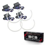 Oracle Jeep Commander 06-10 Halo Kit - ColorSHIFT w/ BC1 Controller thumbnail 3