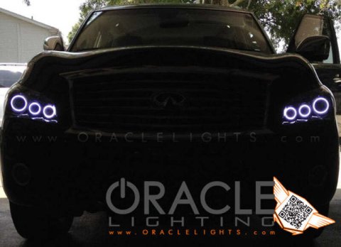 Oracle Infiniti QX56 11-13 Halo Kit - ColorSHIFT w/ Simple Controller thumbnail 5