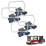 Oracle Chevy Silverado 07-13 Halo Kit Square Style - ColorSHIFT w/ BC1 Controller thumbnail 2