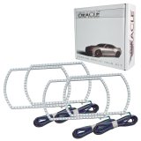 Oracle Chevy Silverado 07-13 Halo Kit Square Style - ColorSHIFT w/ Simple Controller thumbnail 7