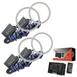 Oracle Nissan 370 Z 09-20 Dual Halo Kit - ColorSHIFT w/ 2.0 Controller thumbnail 3