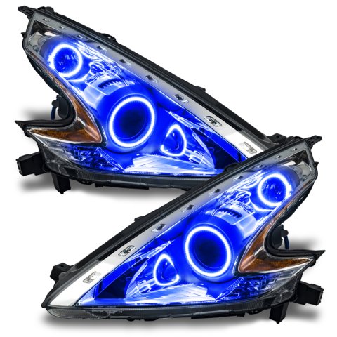 Oracle Nissan 370 Z 09-20 Dual Halo Kit - ColorSHIFT w/o Controller thumbnail 4