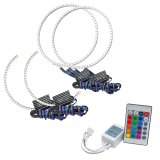 Oracle Toyota Tundra 14-17 Dual Halo Kit - ColorSHIFT w/ Simple Controller thumbnail 2