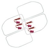 Oracle Ford F250/350 11-16 LED Halo Kit (Square Ring Design) - White thumbnail 2
