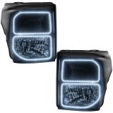 Oracle Ford F250/350 11-16 Halo Kit (Square Ring Design) - ColorSHIFT thumbnail 7