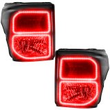 Oracle Ford F250/350 11-16 Halo Kit (Square Ring Design) - ColorSHIFT thumbnail 9
