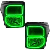 Oracle Ford F250/350 11-16 Halo Kit (Square Ring Design) - ColorSHIFT w/ 2.0 Controller thumbnail 9