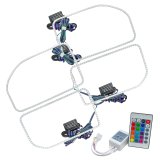 Oracle Ford F250/350 11-16 Halo Kit (Square Ring Design) - w/ Simple Controller thumbnail 1