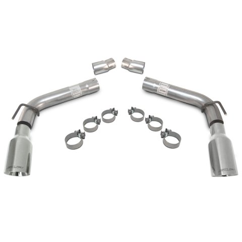 SLP 2010-2015 Chevrolet Camaro 6.2L LoudMouth Axle-Back Exhaust w/ 4in Tips thumbnail 1