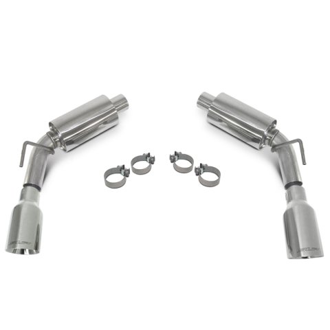 SLP 2010-2015 Chevrolet Camaro 6.2L LoudMouth II Axle-Back Exhaust w/ 4in Tips thumbnail 1