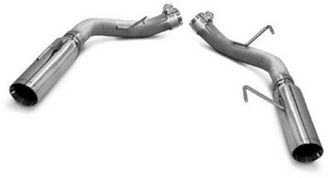 SLP 2005-2010 Ford Mustang 4.6/5.4L LoudMouth Axle-Back Exhaust w/ 3.5in Tips thumbnail 1