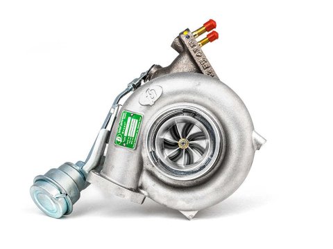 Forced Performance Mitsubishi Evo 9 Green FP54 Turbocharger Journal Bearing SS Turbine Housing thumbnail 2