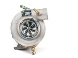 Forced Performance Subaru STi/WRX Black Turbo 84mm Black Housing Internal WG w/Oil Line (D/S Only) thumbnail 1