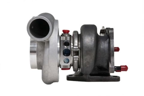 Forced Performance Subaru STI XR Blue 73HTZ Turbo 84mm Blk Hsg Ext WG w/Oil Line (Drop Ship Only) thumbnail 2