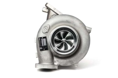 Forced Performance Mitsubishi Evo 9 Black Turbo Journal Bearing Black Turbine Housing (D/S Only) thumbnail 2