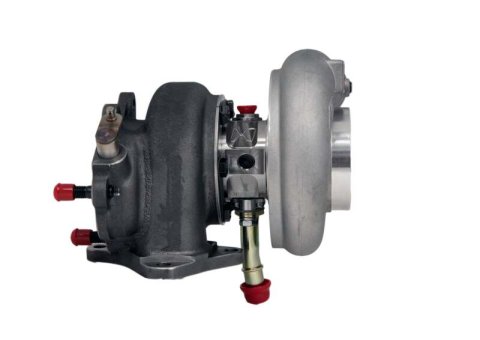 Forced Performance Subaru WRX/STI XR Red 79HTZ Turbo 84mm Black Housing MVI WG w/Oil Line (D/S Only) thumbnail 1