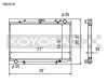 Koyo 90-96 Nissan 300ZX 3.0L Non Turbo MT Radiator thumbnail 2