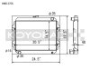 Koyo 76-77 Toyota Celica 2.2L I4 (MT) Radiator thumbnail 2