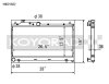 Koyo 08-15 Subaru WRX / STI 05-09 Subaru Legacy GT 2.5L (MT / w/ Filler Neck) Radiator thumbnail 3