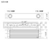 Koyo 25 Row Oil Cooler 11.25in x 7.5in x 2in (AN-10 ORB provisions) thumbnail 3