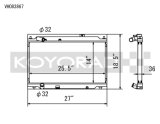 Koyo 94-01 Acura Integra with L15B7 Swap All-Aluminum Radiator thumbnail 1