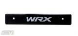 Turbo XS 08-14 Subaru WRX/STi Billet Aluminum License Plate Delete Black Machined WRX Logo thumbnail 1