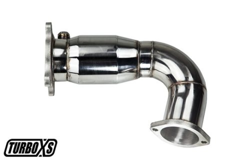 Turbo XS 2015+ Subaru WRX Front Pipe w/ Catalytic Converter thumbnail 5