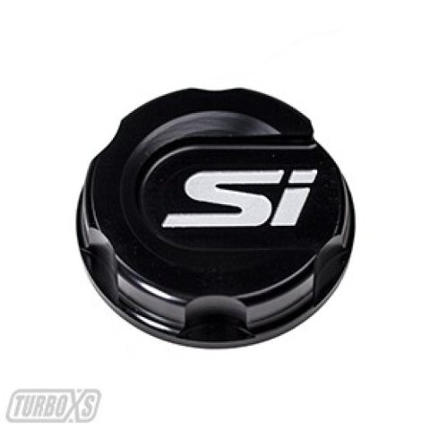 Turbo XS 2016+ Honda Civic Black Oil Cap thumbnail 1