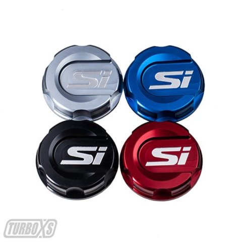 Turbo XS 2016+ Honda Civic Black Oil Cap thumbnail 2
