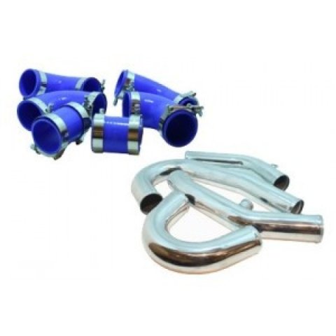 Turbo XS Front Mount Intercooler Pipe Kit for 03-06 Mitsubishi Evo 8 & 9 thumbnail 2