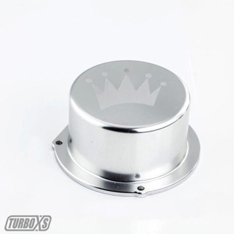 Turbo XS 15-16 Subaru WRX Billet Aluminum Vacuum Pump Cover - Silver thumbnail 1
