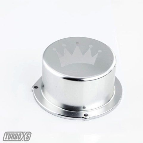 Turbo XS 15-16 Subaru WRX Billet Aluminum Vacuum Pump Cover - Silver thumbnail 2