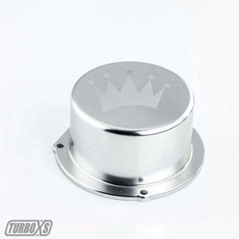 Turbo XS 15-16 Subaru WRX Billet Aluminum Vacuum Pump Cover - Silver thumbnail 5