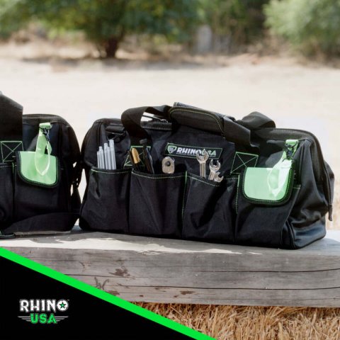 Rhino USA Heavy Duty Tool Bag (Black) thumbnail 2