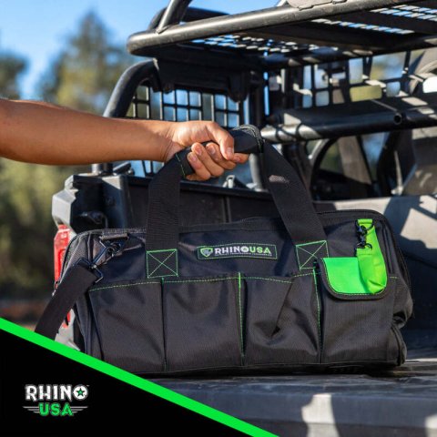 Rhino USA Heavy Duty Tool Bag (Black) thumbnail 3