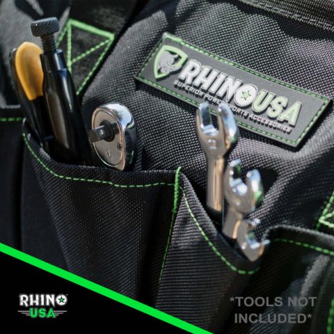Rhino USA Heavy Duty Tool Bag (Black) thumbnail 4