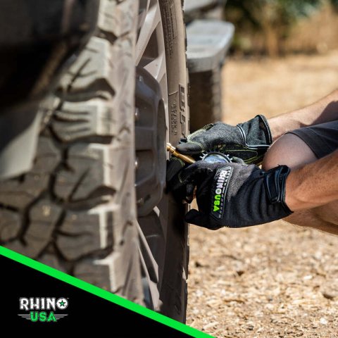 Rhino USA Recovery Gloves (Black) thumbnail 3