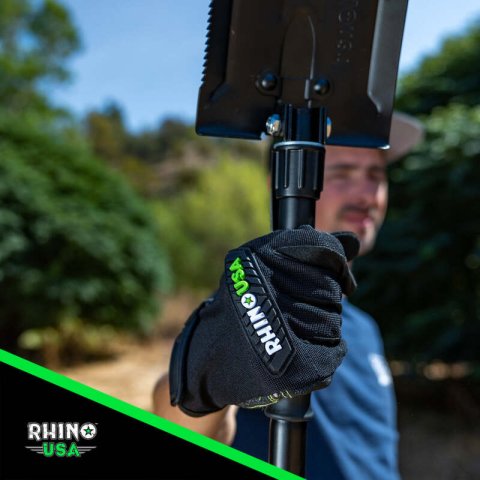 Rhino USA Recovery Gloves (Black) thumbnail 4
