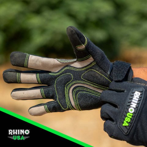 Rhino USA Recovery Gloves (Black) thumbnail 5