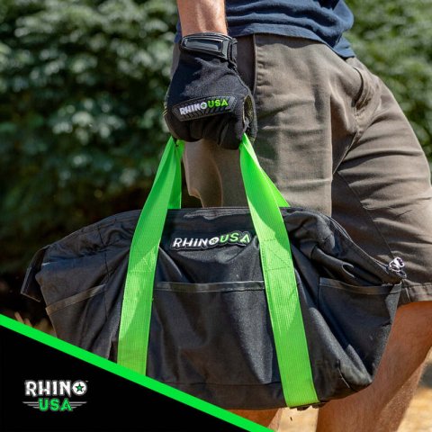 Rhino USA Recovery Gloves (Black) thumbnail 7