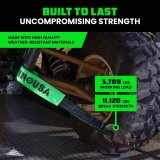 Rhino USA Heavy Duty Vehicle Tie Down Kit (Snap Hook) thumbnail 6