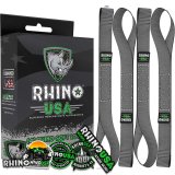Rhino USA Soft Loops Motorcycle Tie-Down Set 4-Pack Gray thumbnail 1